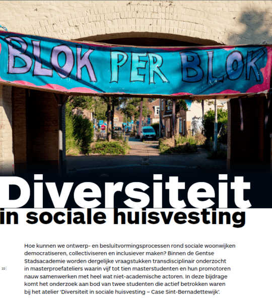 Diversity in social housing